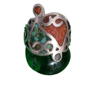 Vintage Native American made Turquoise ring